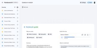 Google NotebookLM official