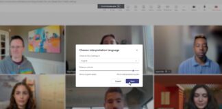 Microsoft Interpreter in Teams official