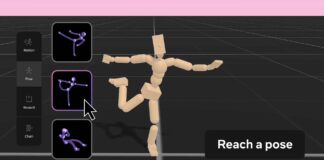 Meta Motivo reach a pose official