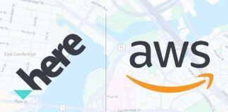 Amazon AWS here partnership