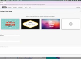 Adobe Project Slide Wow