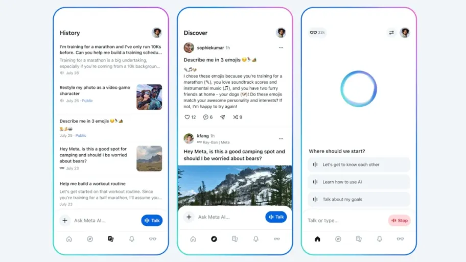 Meta AI App official