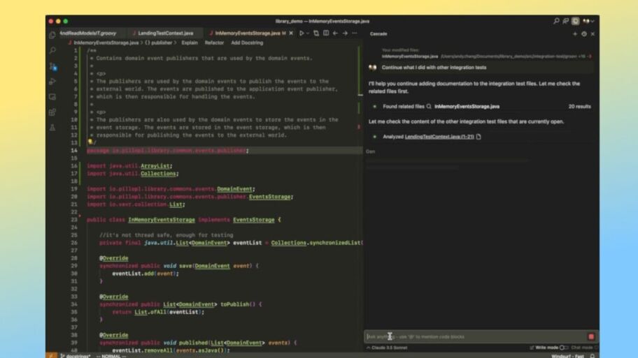 Windsurf AI Coding editor