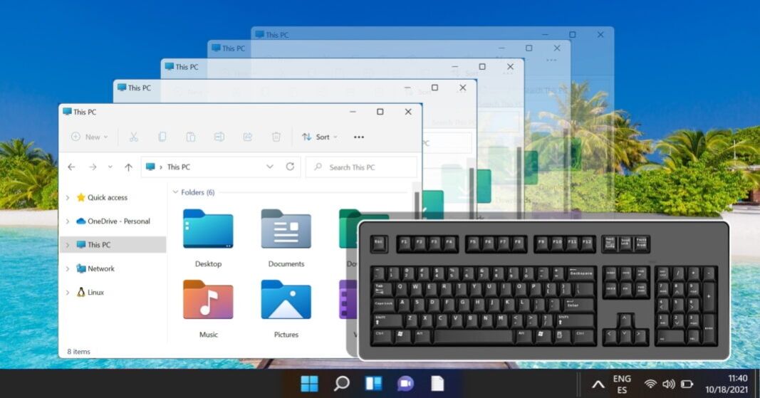 Featured - How to move a window using keyboard only in Windows 11
