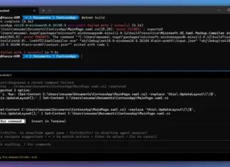Microsoft Intelligent Terminal Shell companion
