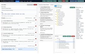 WinBuzzer Prompt Station Prompt Manager interface